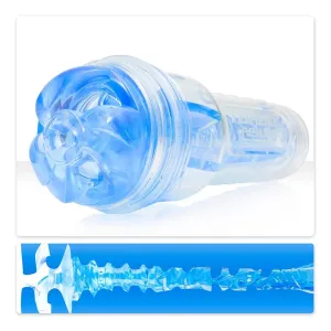 10-inch Fleshlight Blue Stretchy Masturbator with Sheath Opening