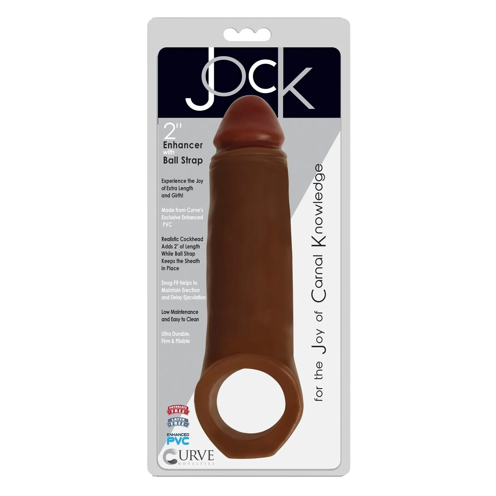 2 Inch Penis Enhancer With Ball Strap