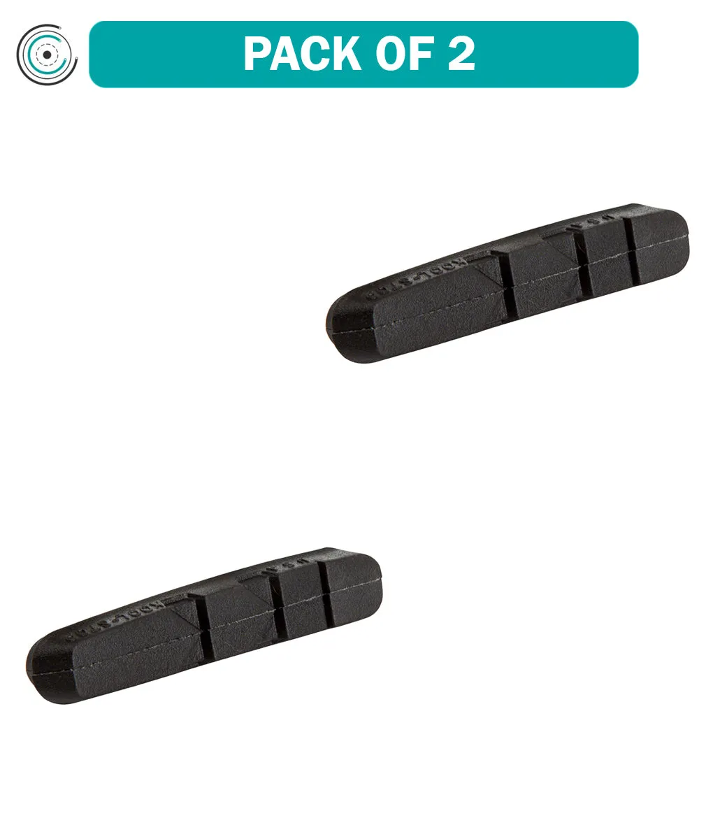 2 Pack Kool-Stop Brake Pads Dura-Ace or Ultegra Caliper Cartridge Inserts, Black