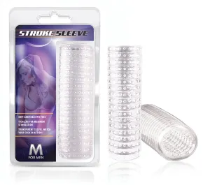 5.5-Inch Snug Stretchy Stroke Sleeve - Fun Solo or Partner Play