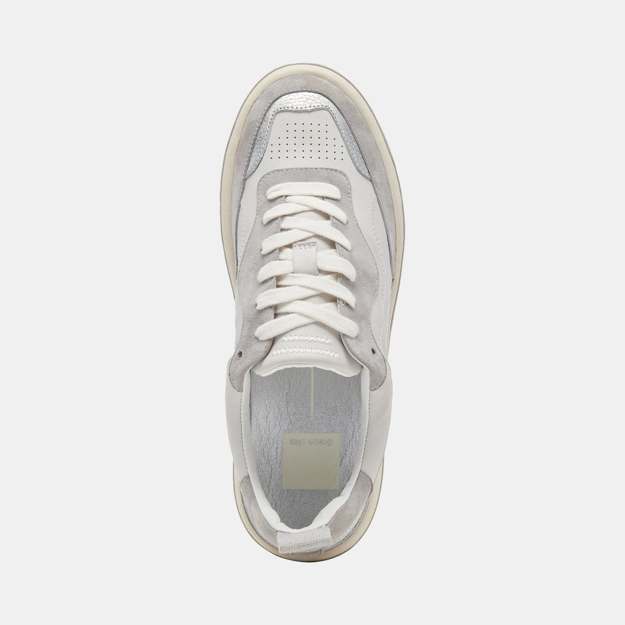 ADELLA SNEAKERS WHITE GREY LEATHER