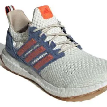 Adidas Men's Ultraboost 1.0 Shoes - Off White / Semi Impact Orange / Crew Blue