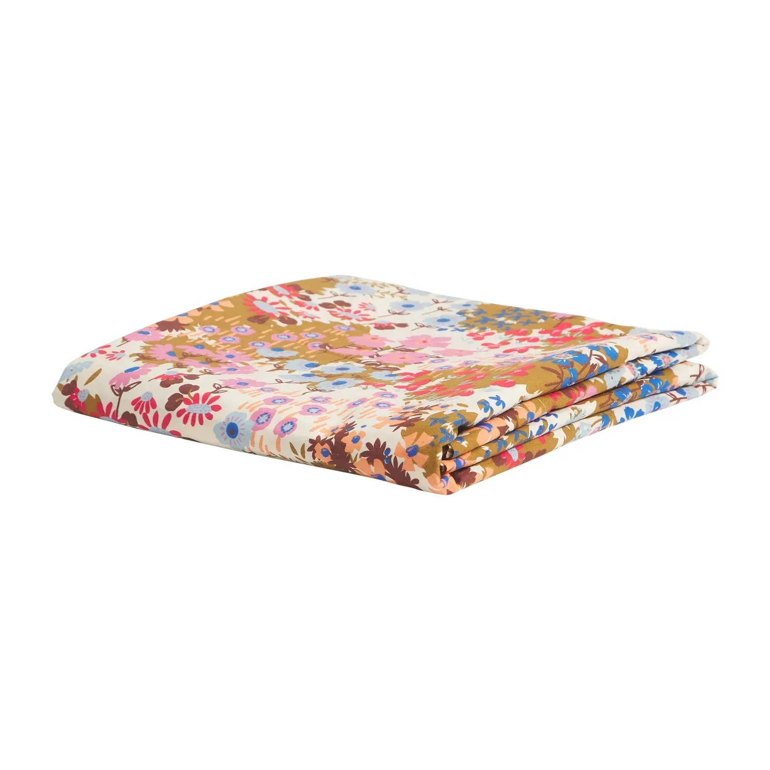 Aisha Cotton Queen Fitted Sheet - Ginger