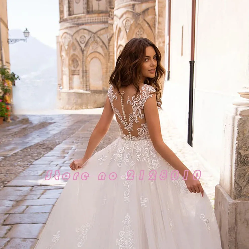 Appliques Lace Mermaid Wedding Dresses With Beading Crystal Removable Train Shop Online Vestido De Noiva Sereia