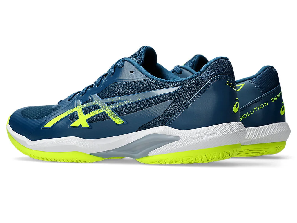 Asics Solution Swift FF 2 Tennis Shoe | Mako Blue/Safety Yellow