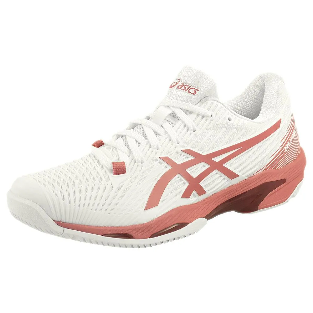 Asics Women's Solution Speed FF 2 - White/Light Garnet