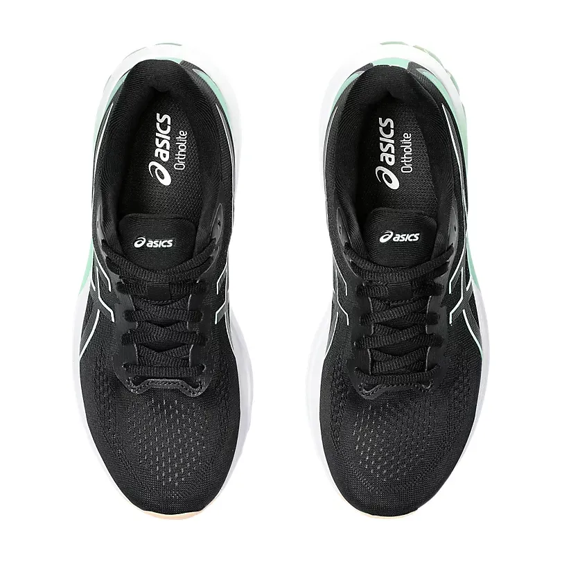 Asics Womens Trainer GT-1000 12 Black/Mint Tint