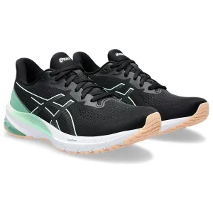 Asics Womens Trainer GT-1000 12 Black/Mint Tint