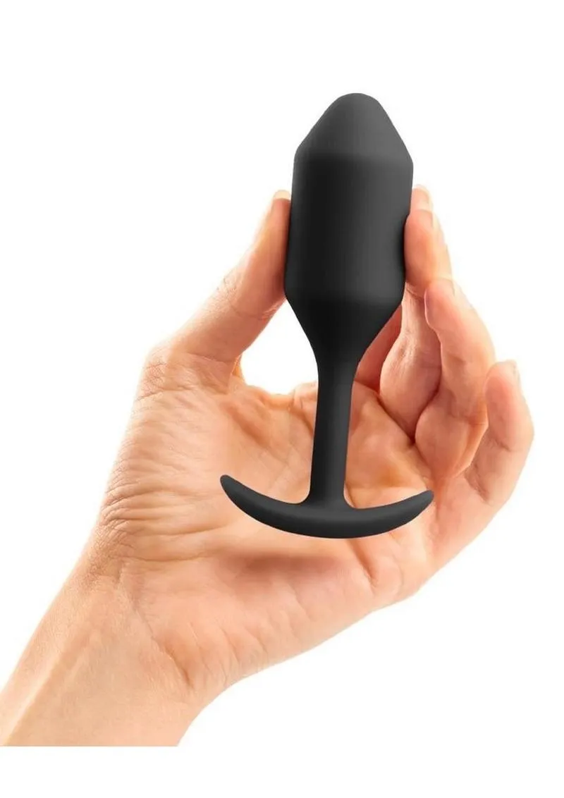 B-Vibe Snug Plug 2 Silicone Weighted Anal Plug