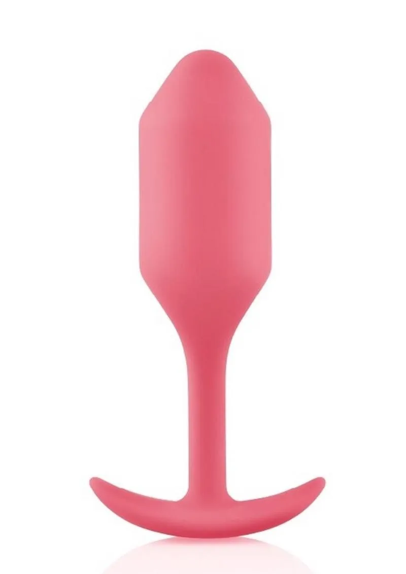 B-Vibe Snug Plug 2 Silicone Weighted Anal Plug