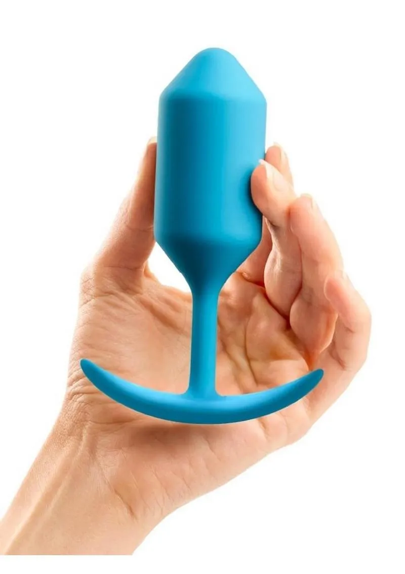 B-Vibe Snug Plug 3 Silicone Weighted Anal Plug