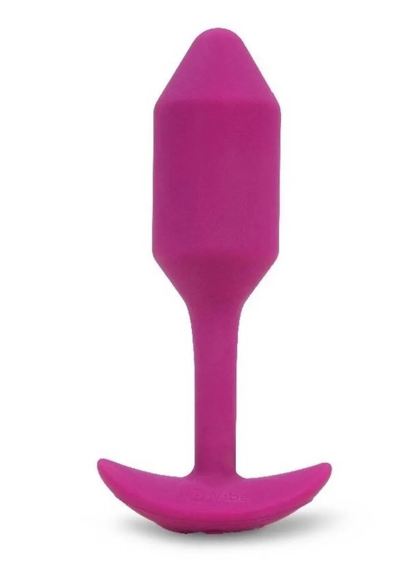 B-Vibe Vibrating Snug Plug 2 Rechargeable Silicone Anal Plug