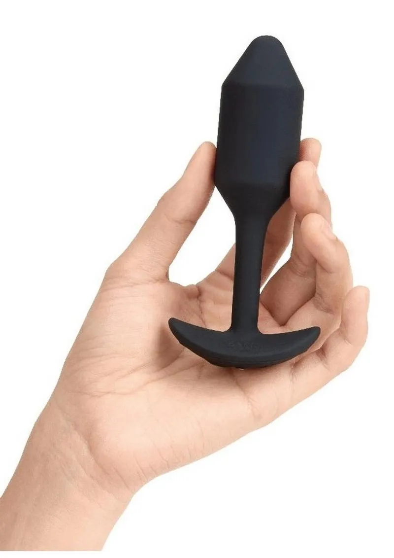 B-Vibe Vibrating Snug Plug 2 Rechargeable Silicone Anal Plug