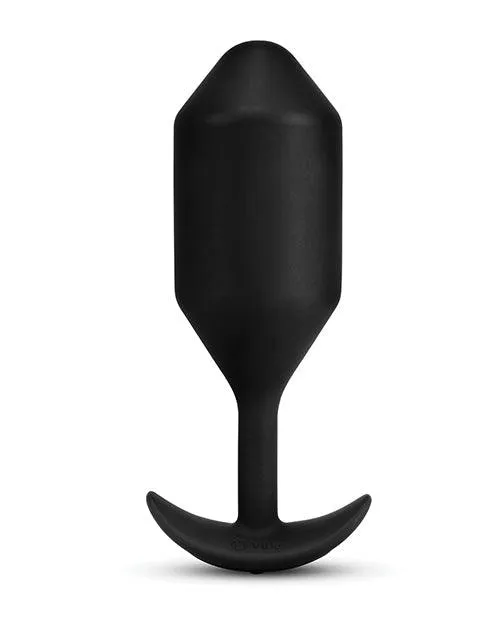 B-vibe Vibrating Snug Plug - Xxlarge Black