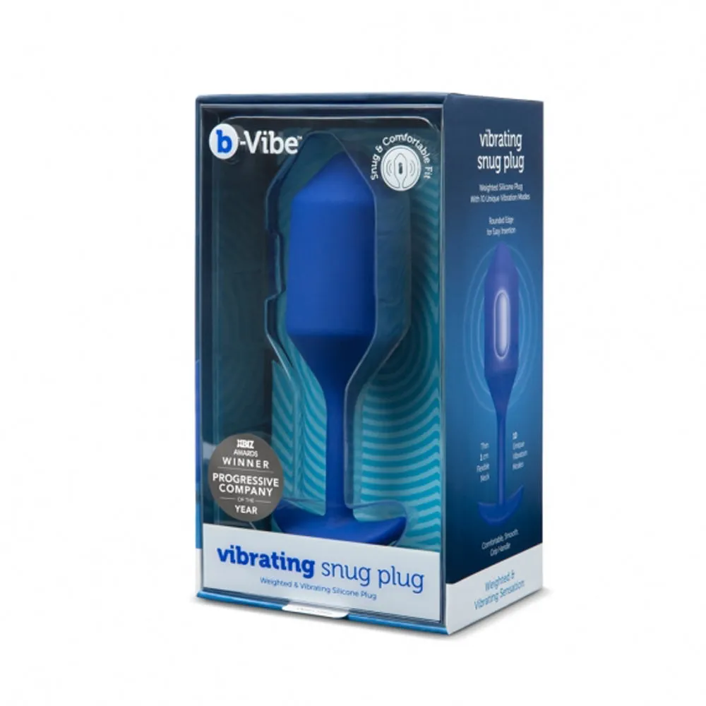 B-VIBE VIBRATING XL SNUG PLUG