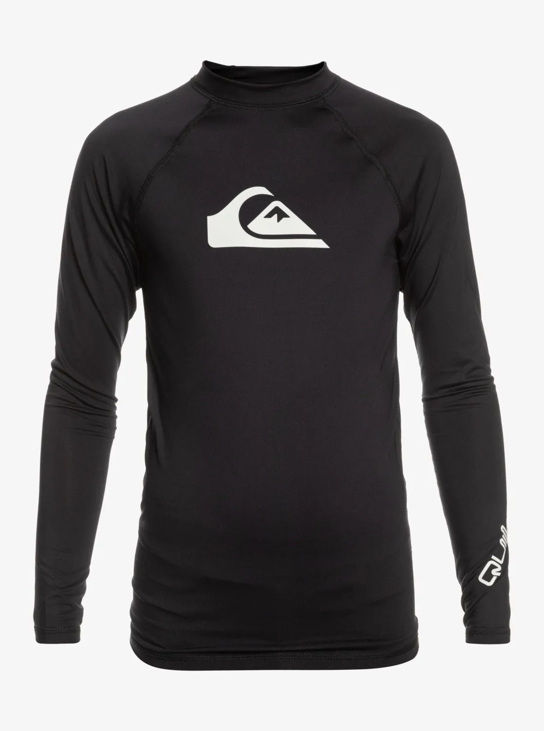 Boys 8-16 All Time Long Sleeve Rashguard - Black