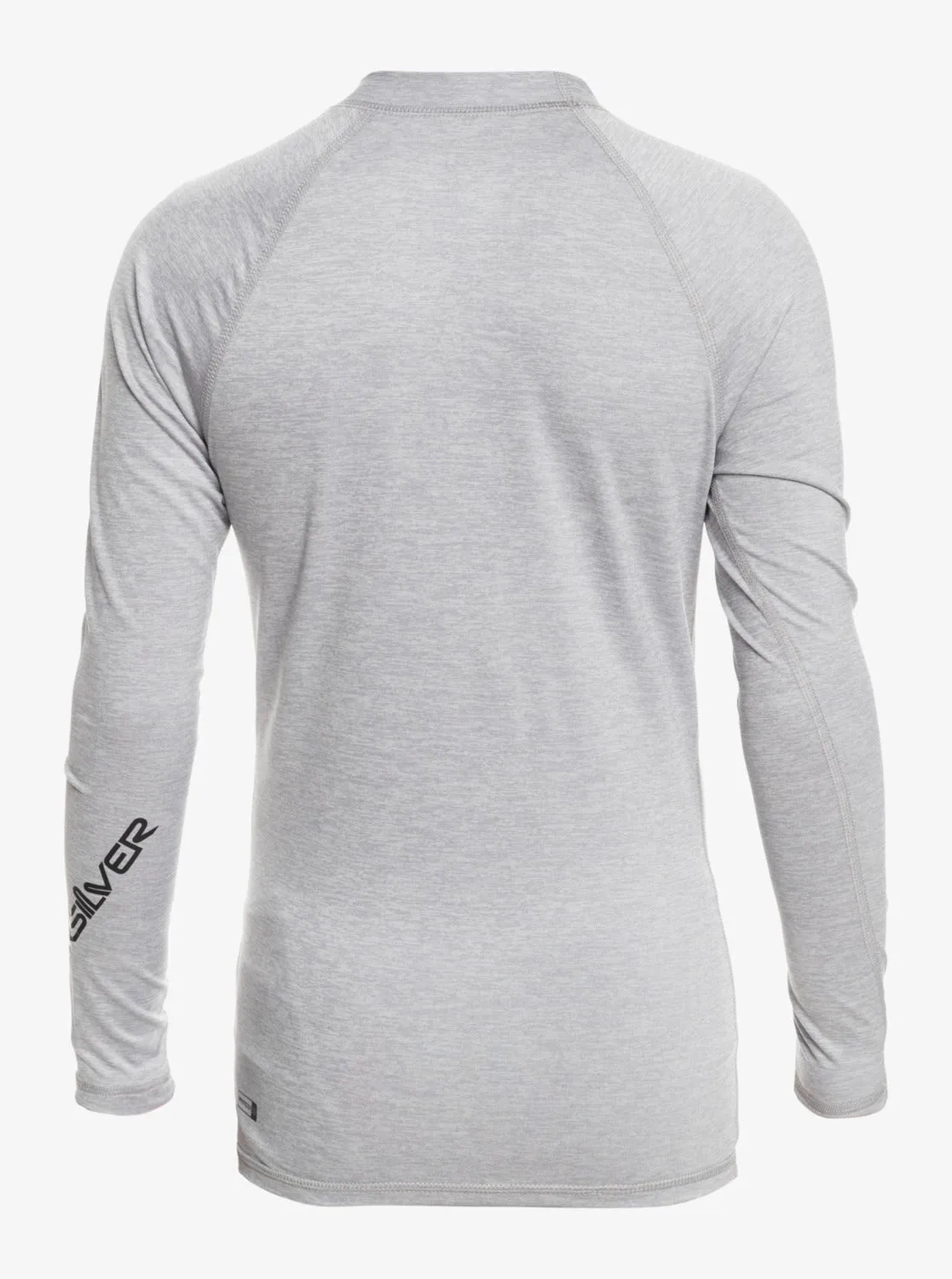 Boys 8-16 All Time Long Sleeve Rashguard - Sleet Heather