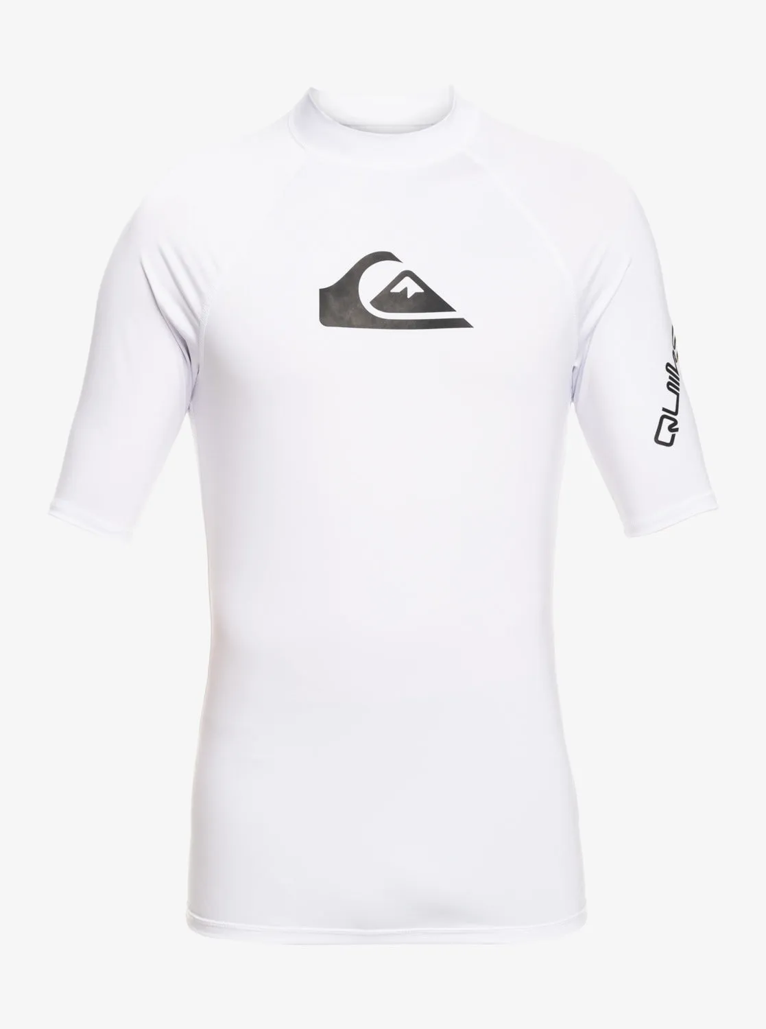 Boys 8-16 All Time Short Sleeve Rashguard - White