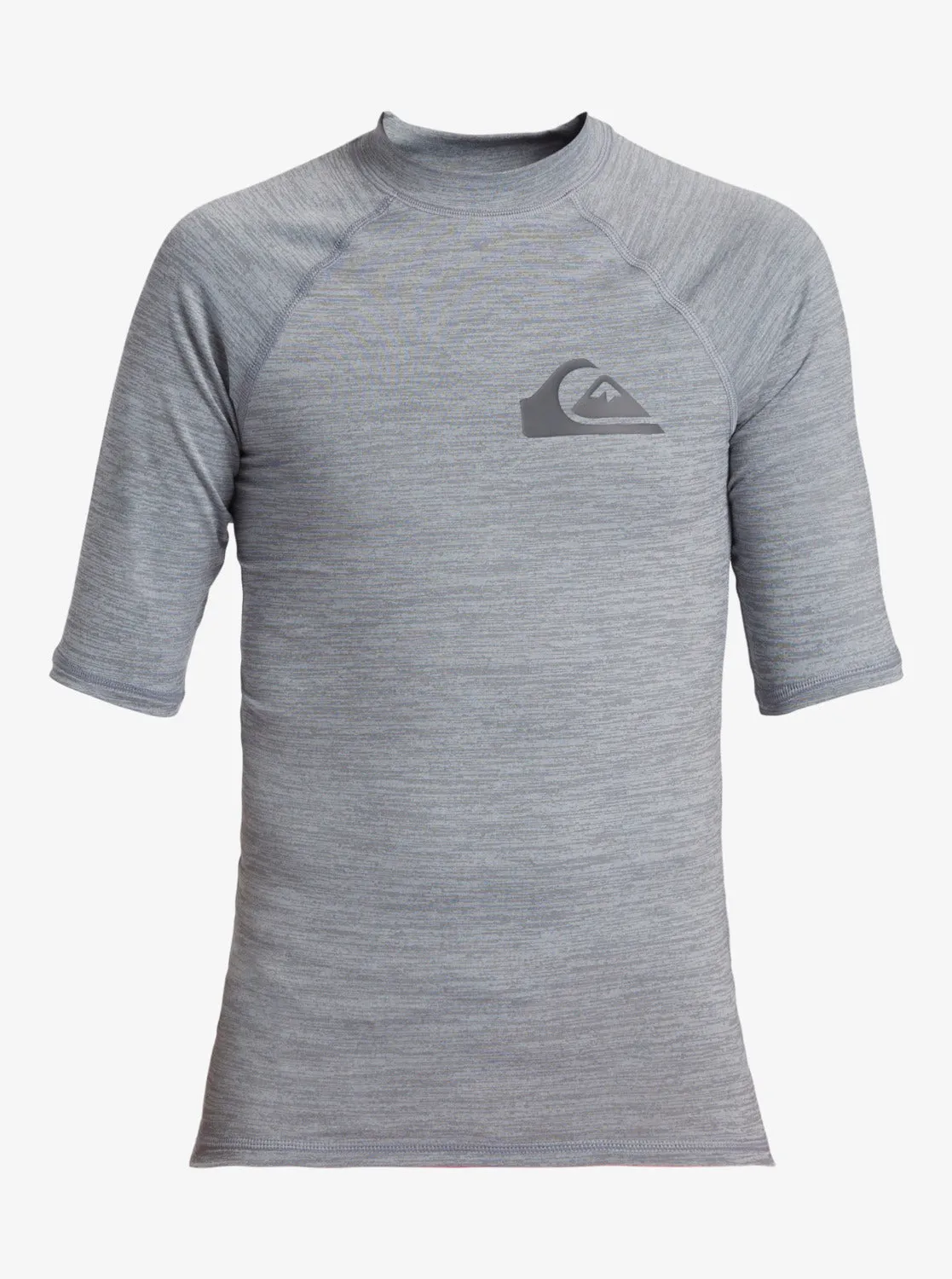 Boys 8-16 Everyday UPF50 Short Sleeve Rashguard - Quarry Heather