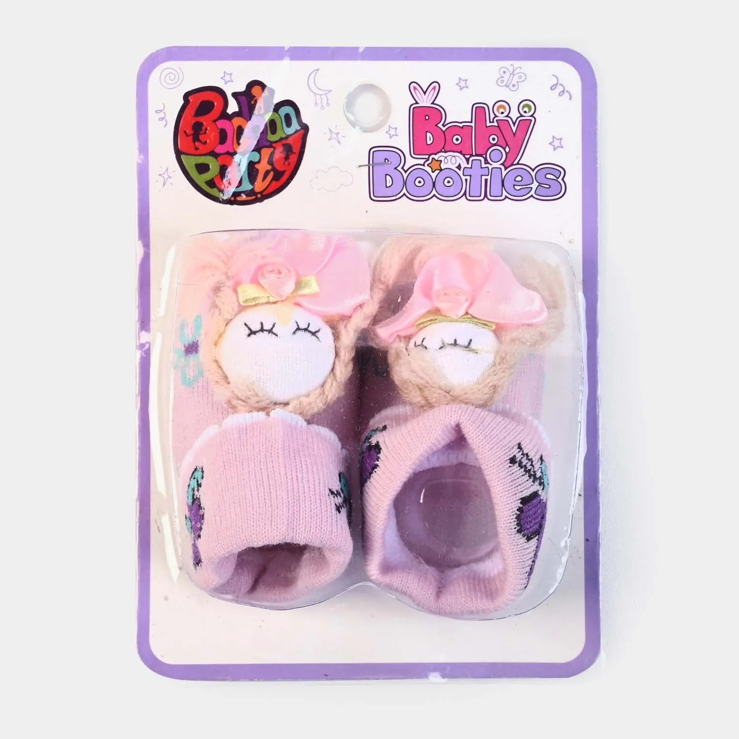 BP N. B Baby Booties -L. Pink