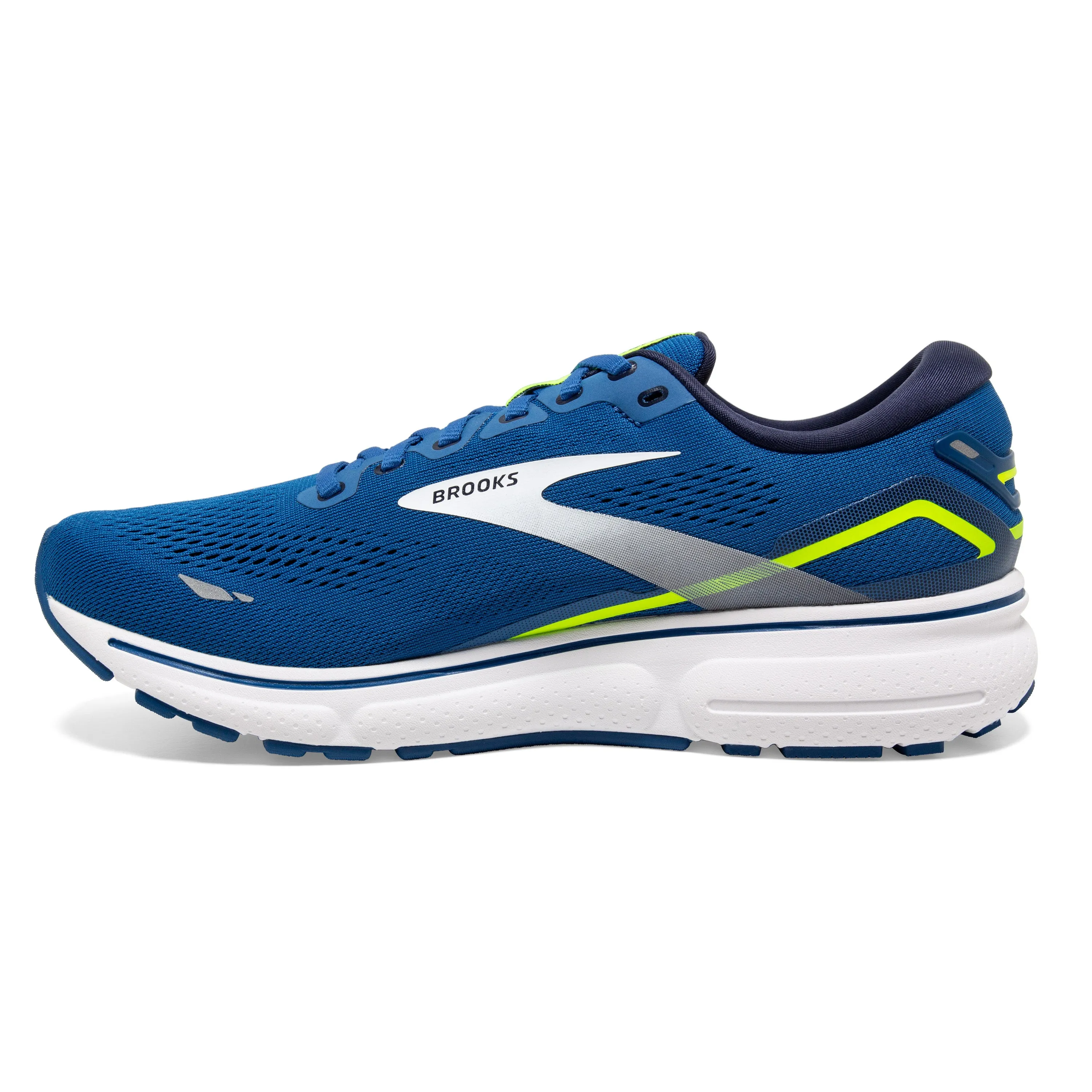 Brooks Mens Trainer Ghost 15 Blue/Nightlife/White