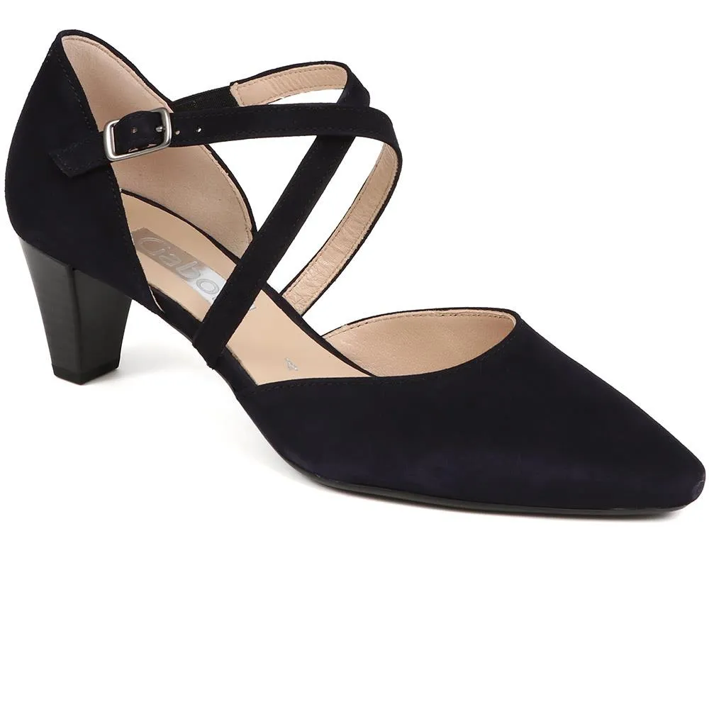 Callow Heeled Court Shoes - GAB29598 / 314 566