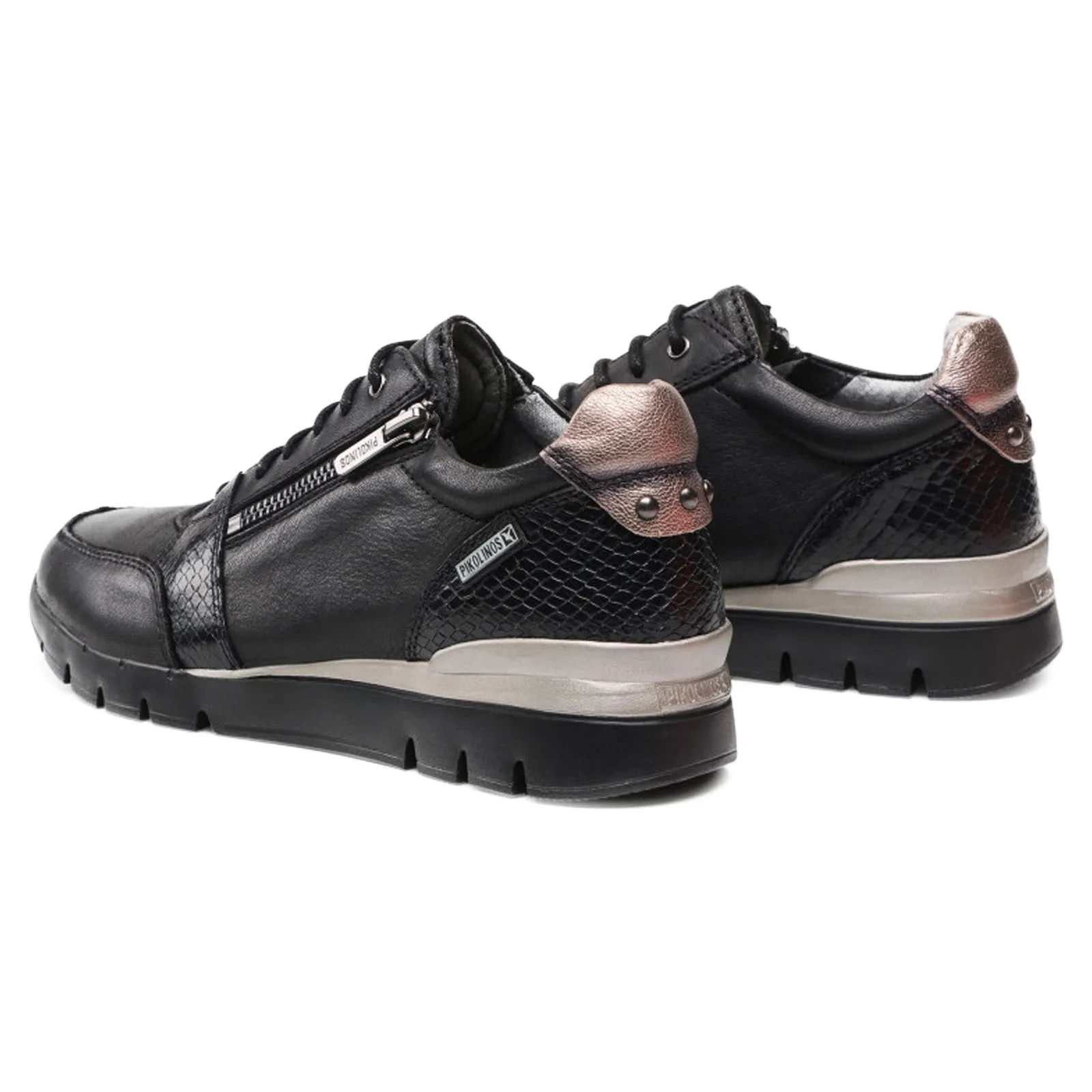 Cantabria Calfskin Leather Women's Casual Trainers