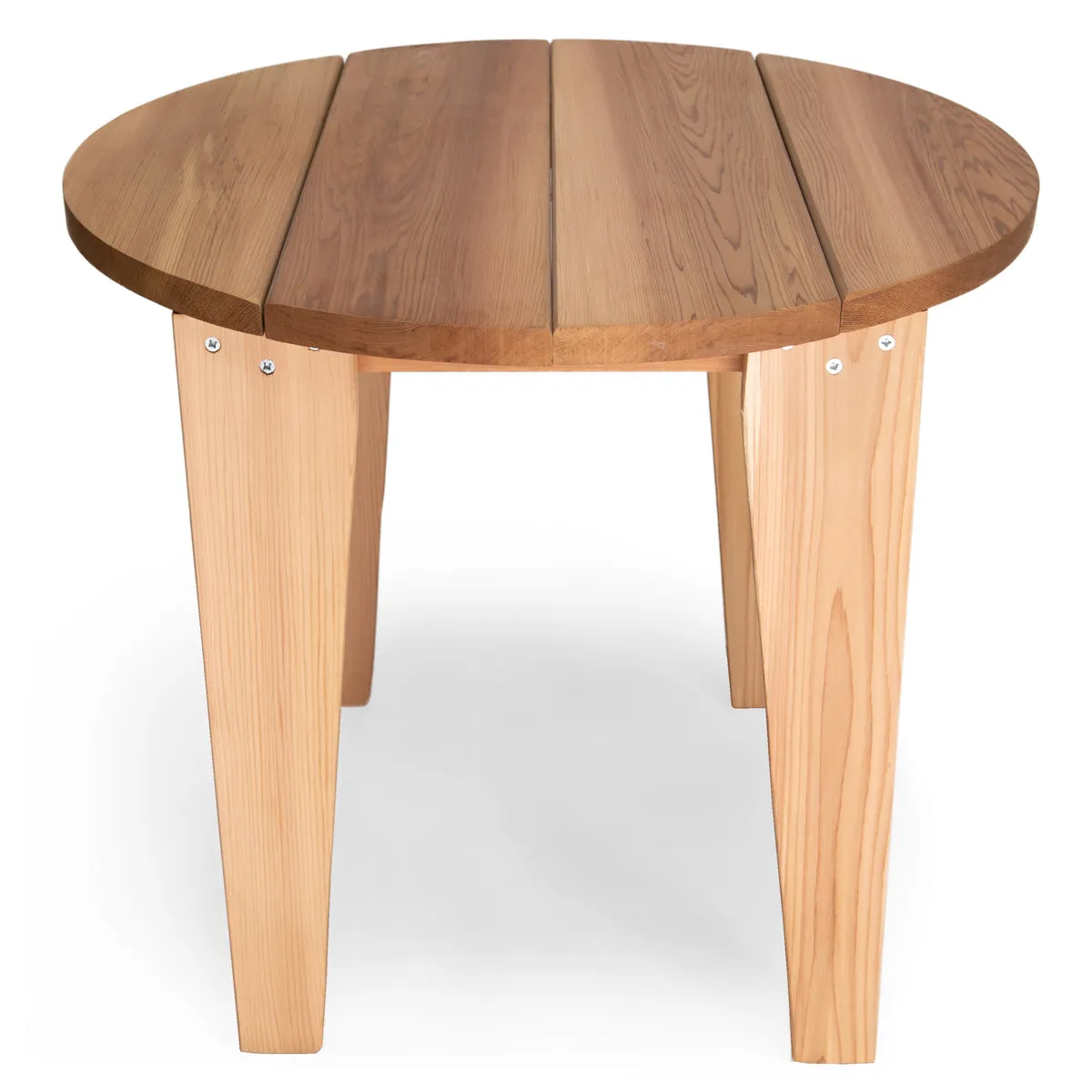 Cedar Side Table - Handcrafted In Canada With Rot Resistant, Untreated, Western Red Cedar.