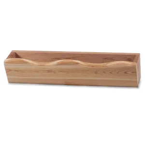 Cedar Window Planter Box - Handcrafted In Canada With Rot Resistant, Untreated, Western Red Cedar.