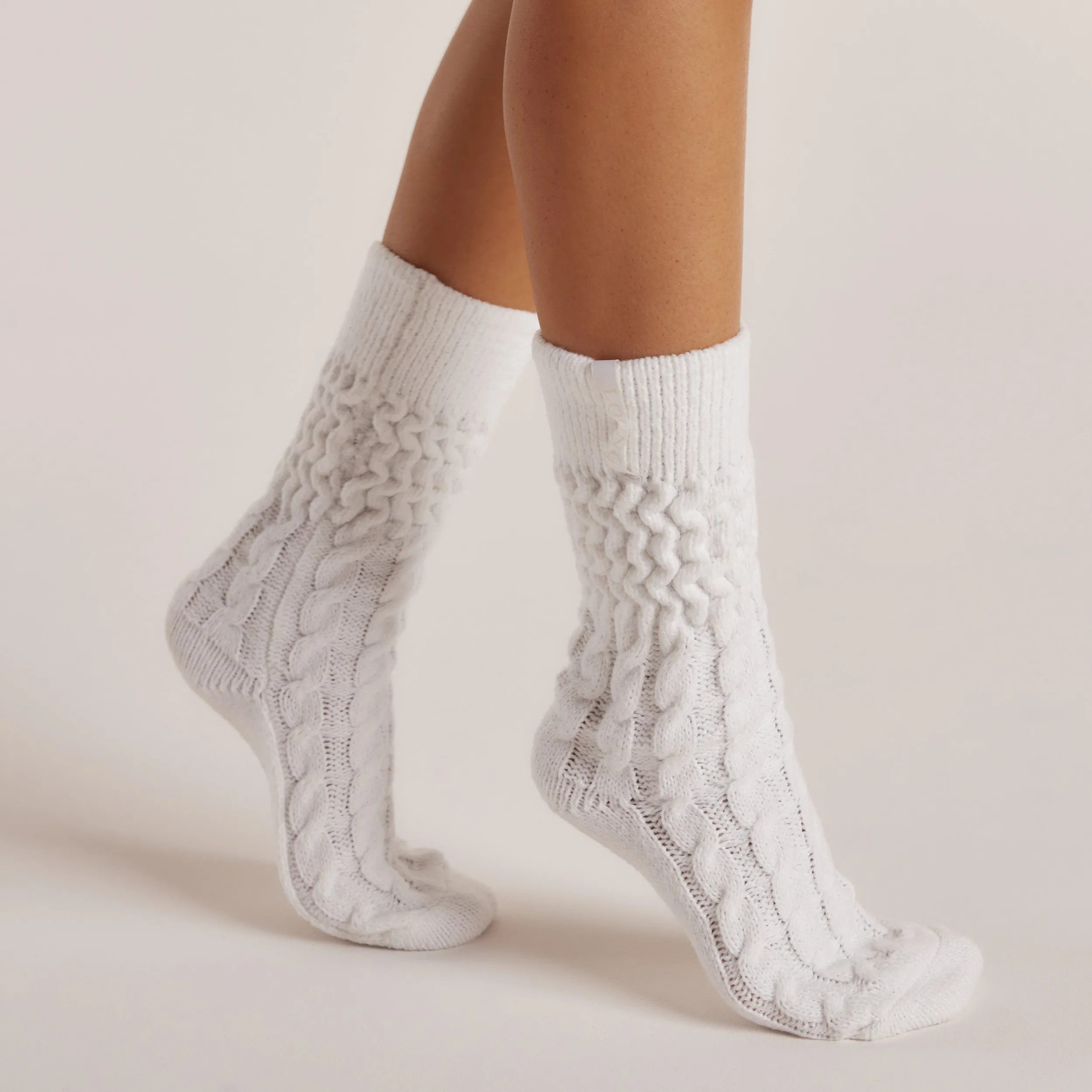 Chaussettes Tricotées Snug - Blanc