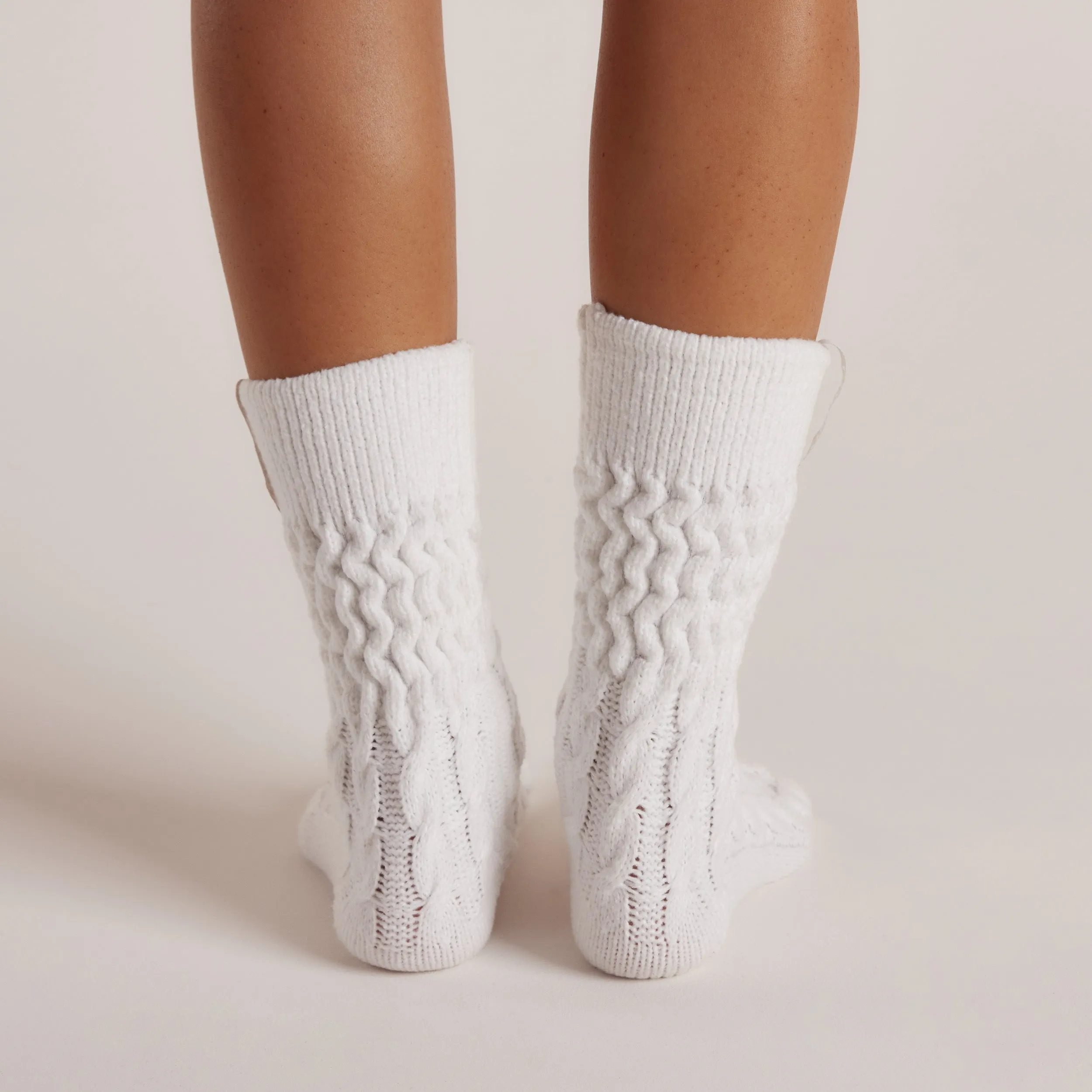 Chaussettes Tricotées Snug - Blanc