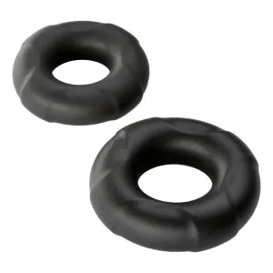 Cloud 9 Pro Rings Liquid Silicone Donuts 2 Pack -  Black