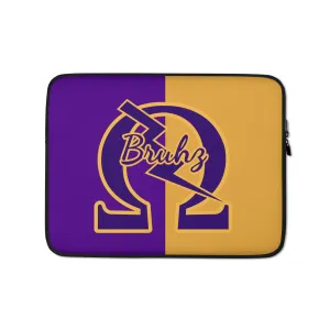 Color Block Bruhz Laptop Sleeve