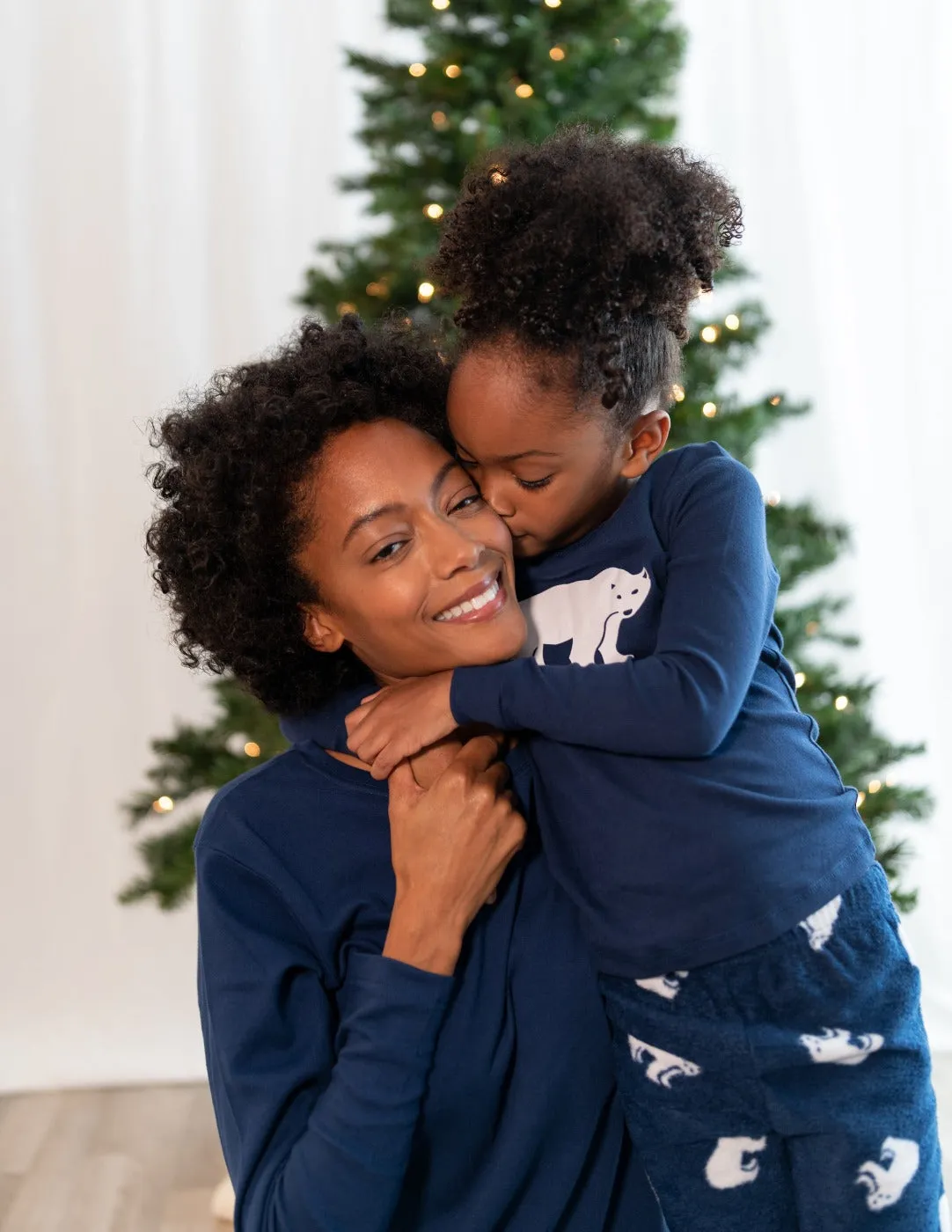 Cotton & Fleece Polar Bear Pajamas