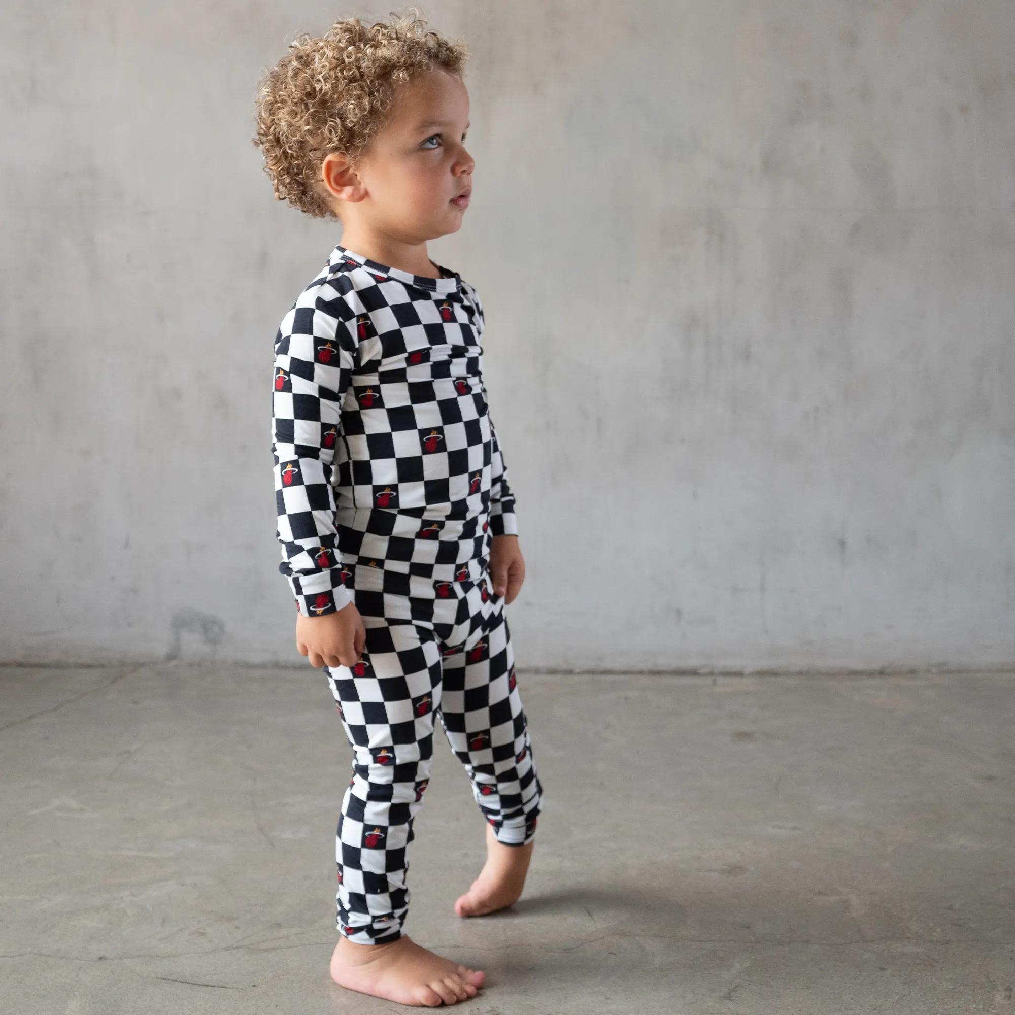 Court Culture X Everyday Leisure Checkerboard PJ Set