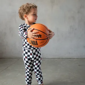 Court Culture X Everyday Leisure Checkerboard PJ Set