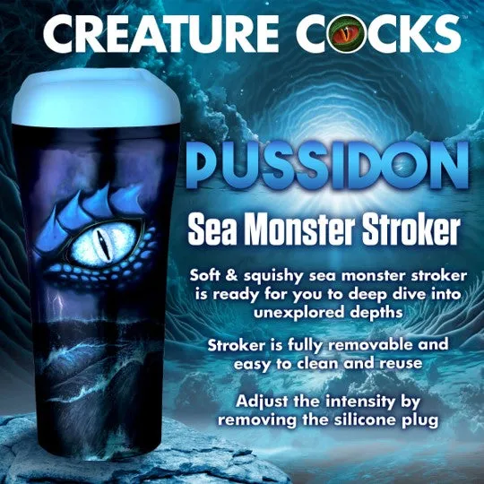 Creature Cocks Pussidon Sea Monster Masturbation Stroker