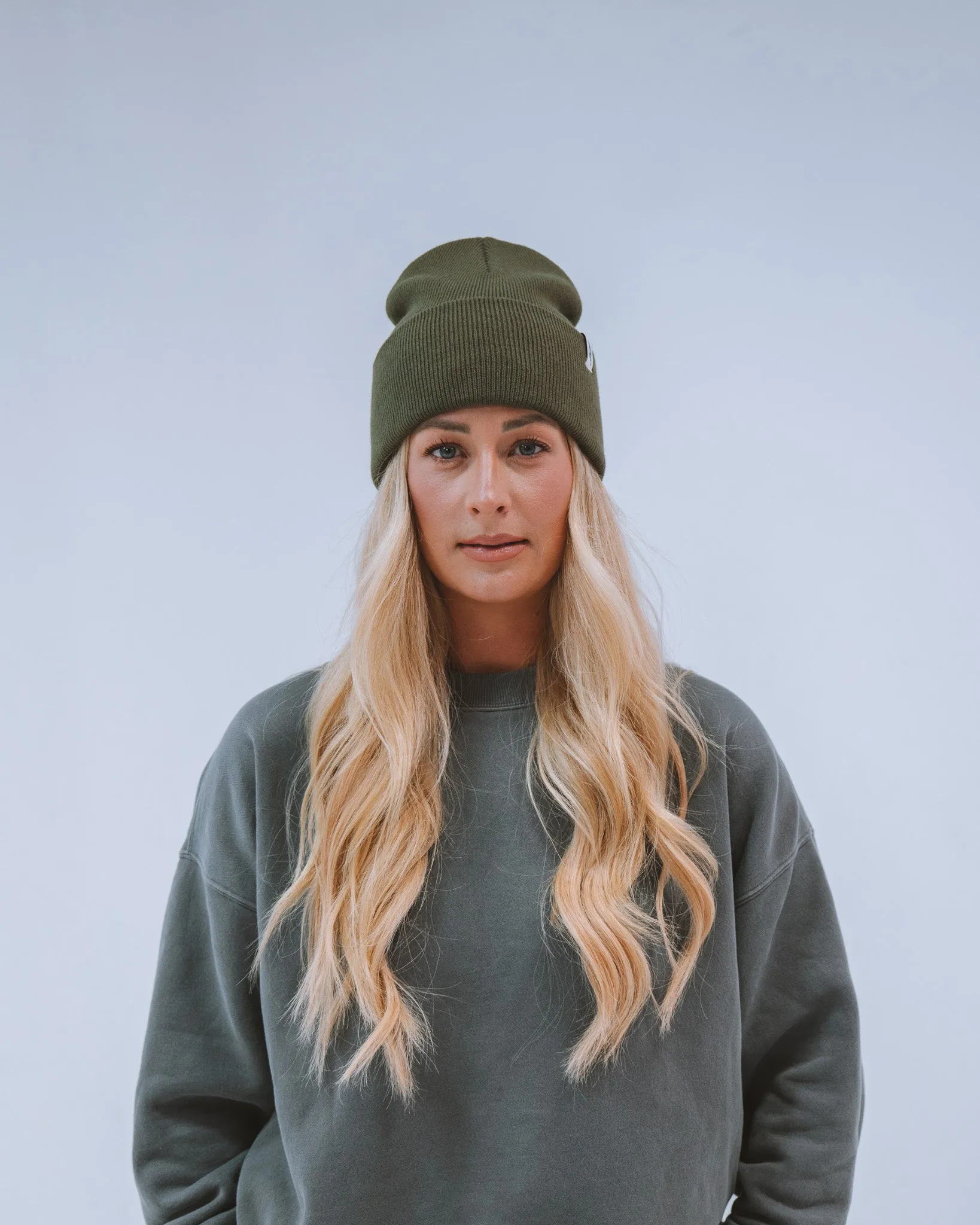 Cuffed Beanie | Moss Green