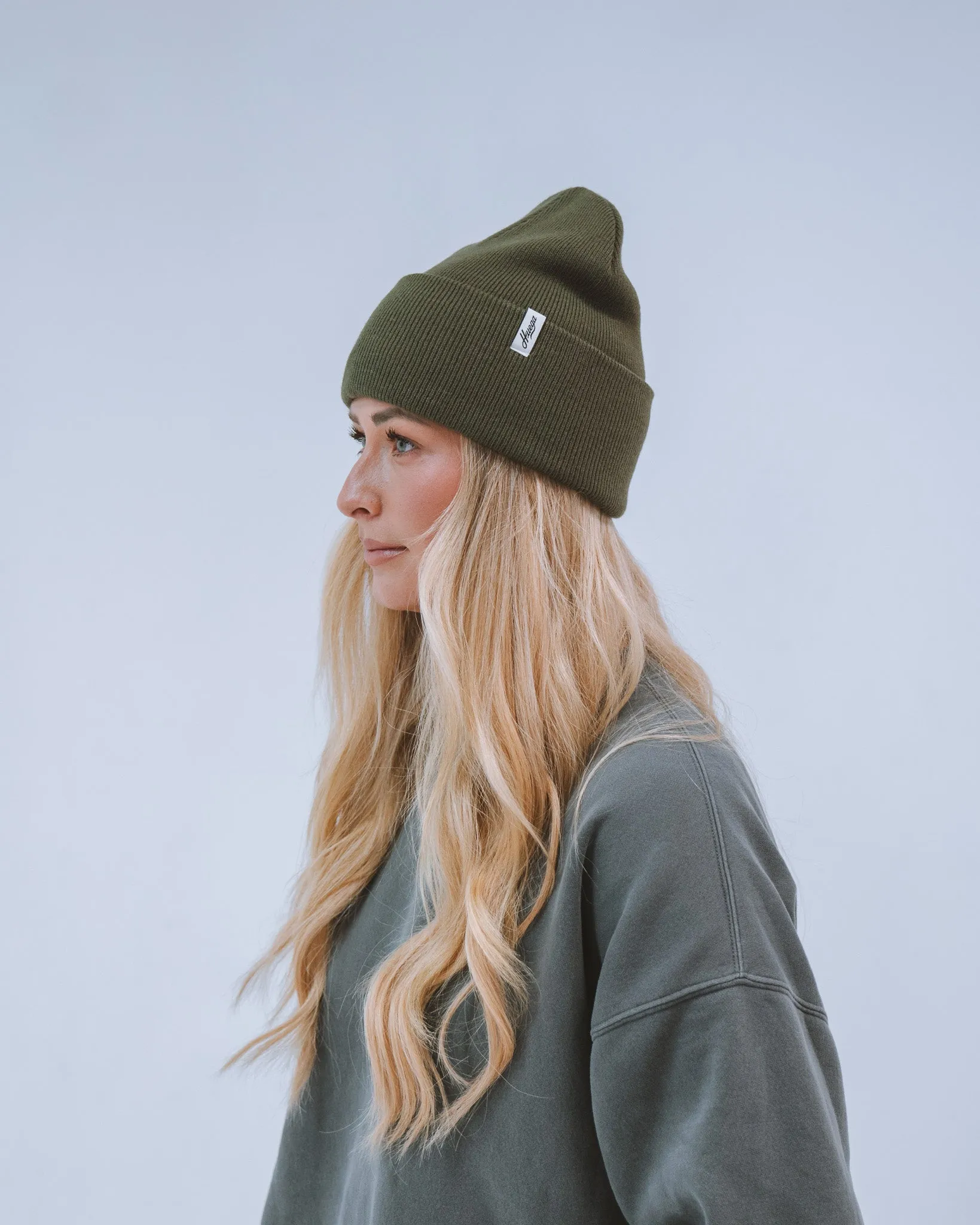 Cuffed Beanie | Moss Green