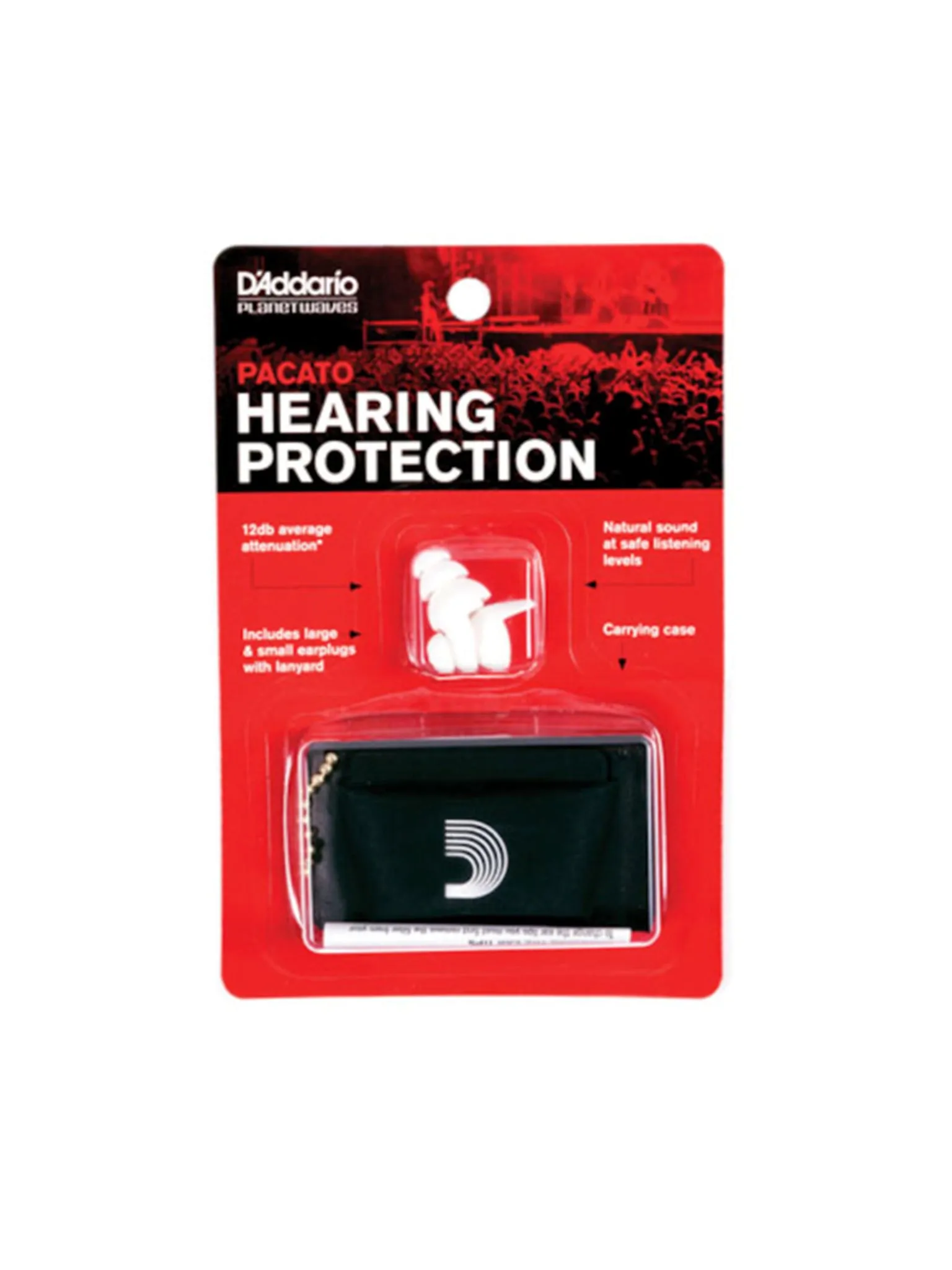 D'Addario PWPEP1 Pacato Earplugs