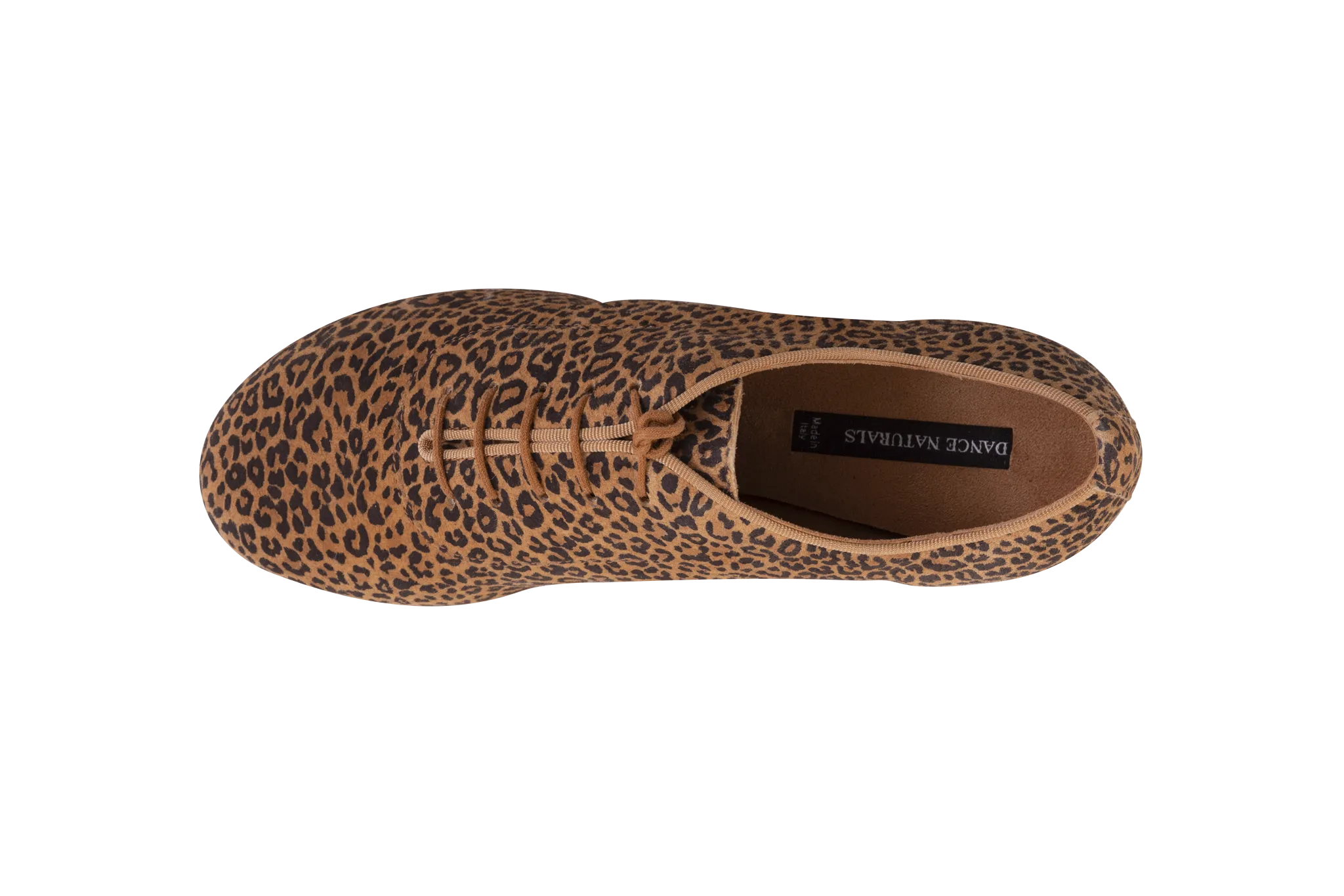 Dance Naturals 116 Torcello Ladies Leopard Print Practice and Teaching Shoe