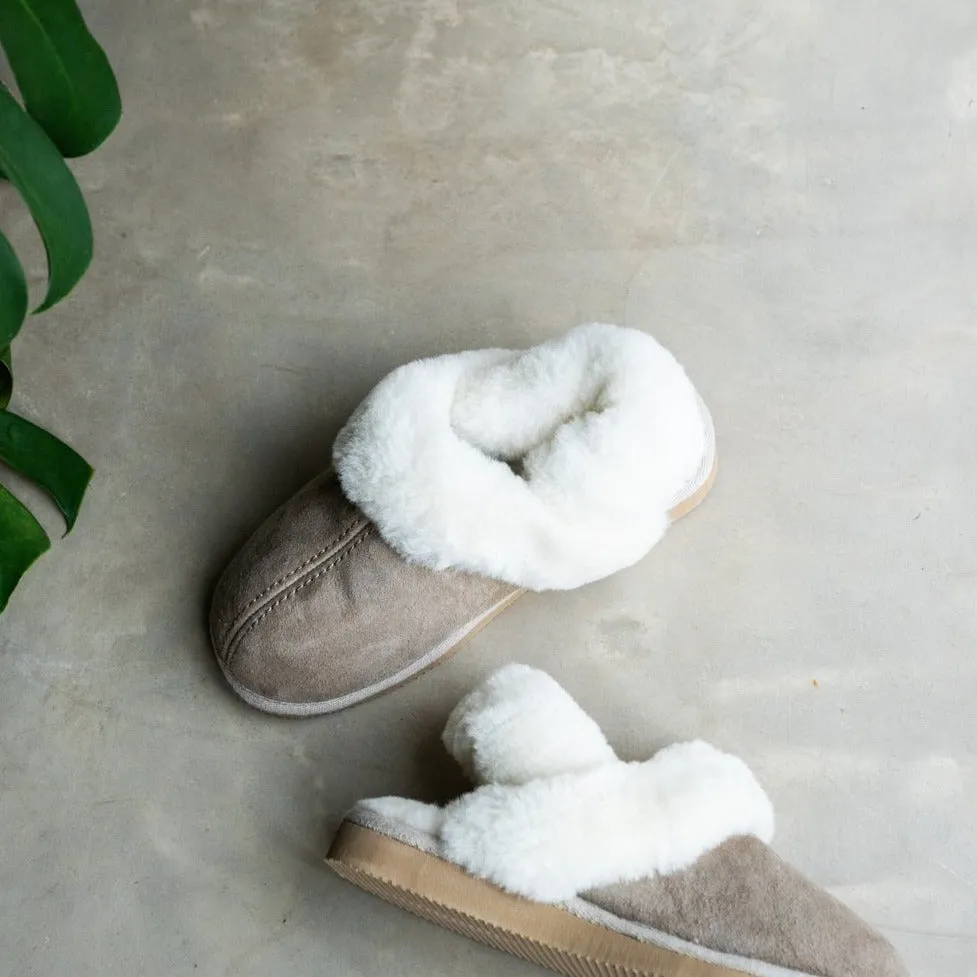 EDITH Shepherd Womens Sheepskin Slippers (Last Chance)