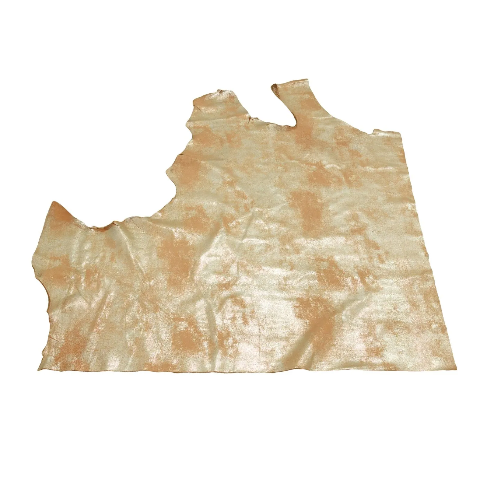 Faded Gold Platinum Rock N Roll 2-3 oz Leather Cow Hides