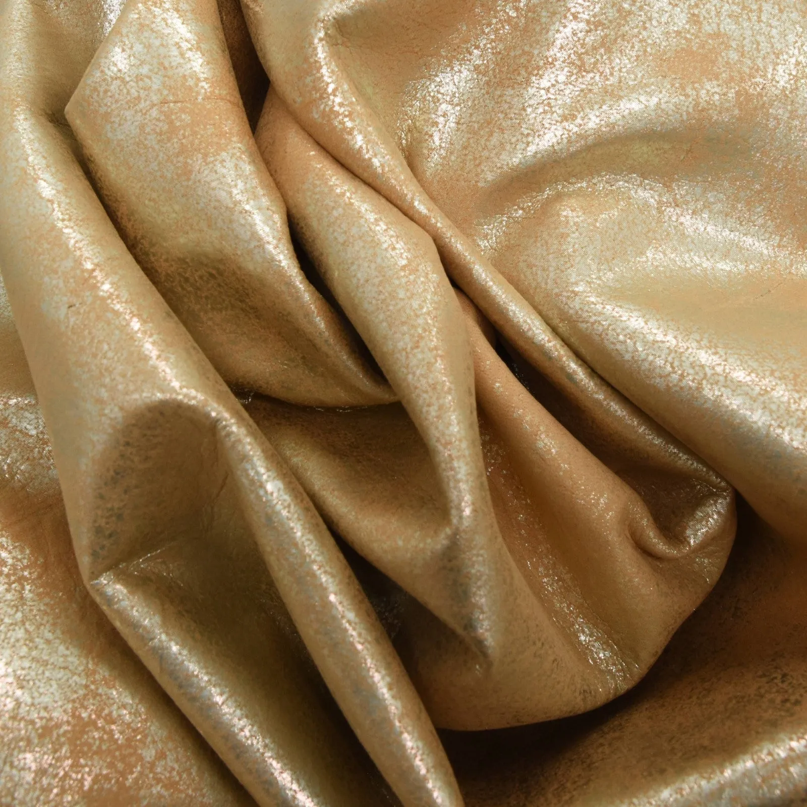 Faded Gold Platinum Rock N Roll 2-3 oz Leather Cow Hides