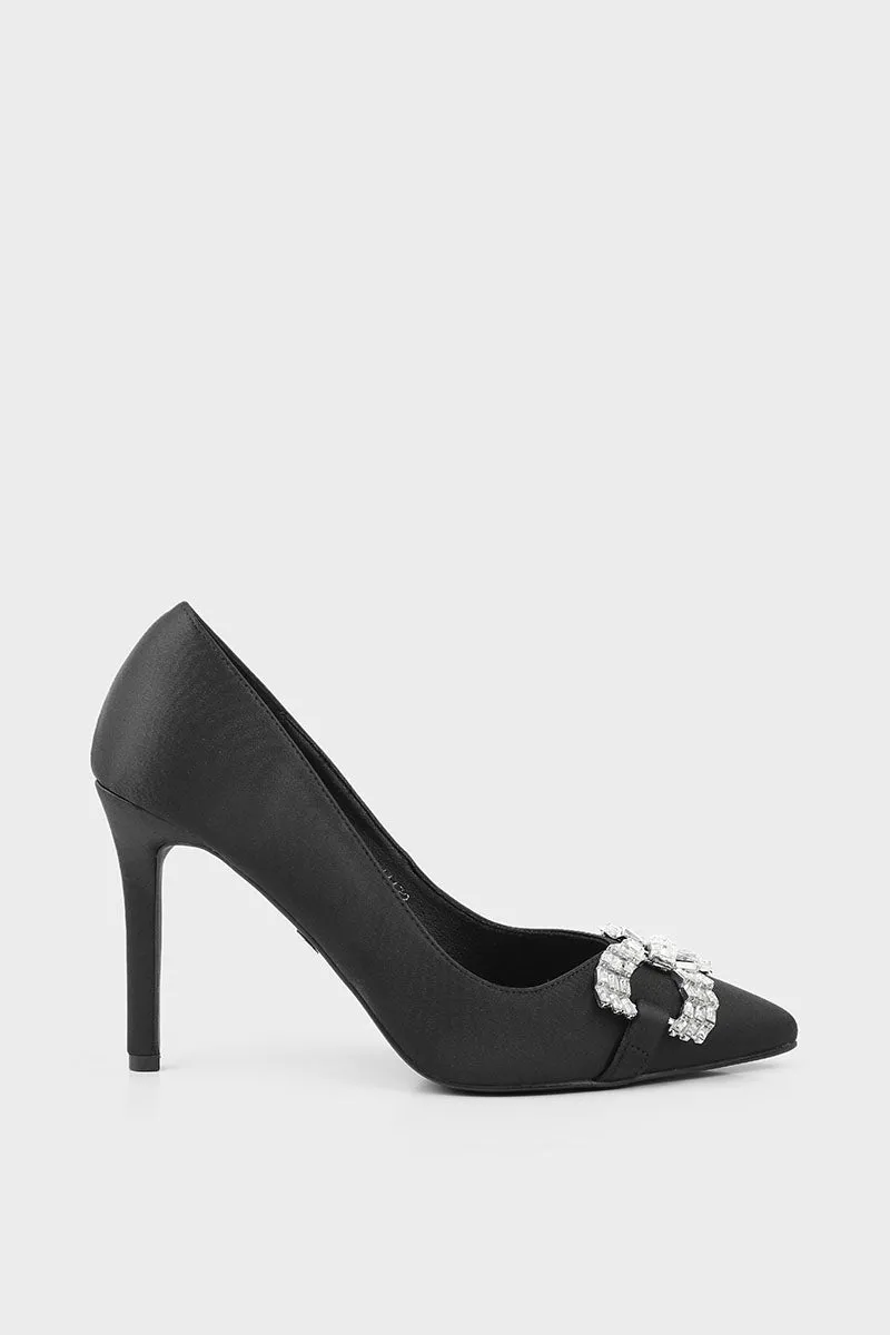 Formal Court Shoes I44472-Black