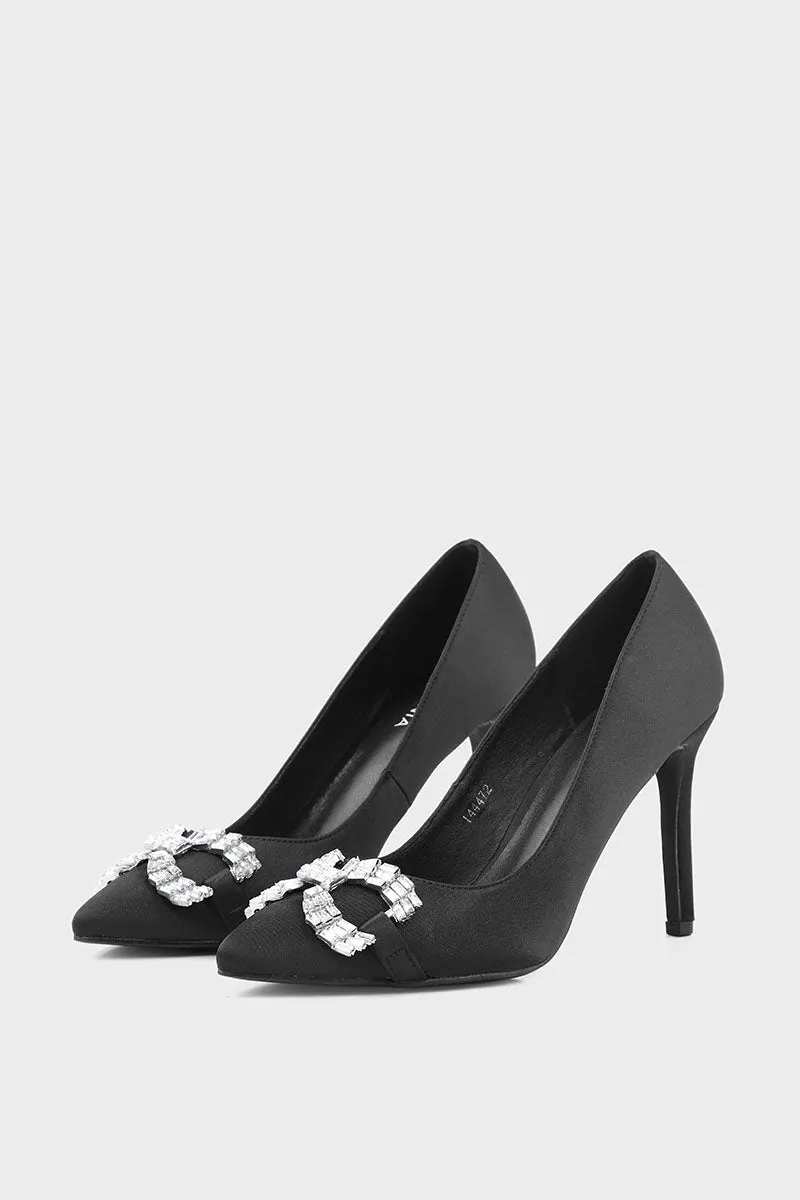 Formal Court Shoes I44472-Black