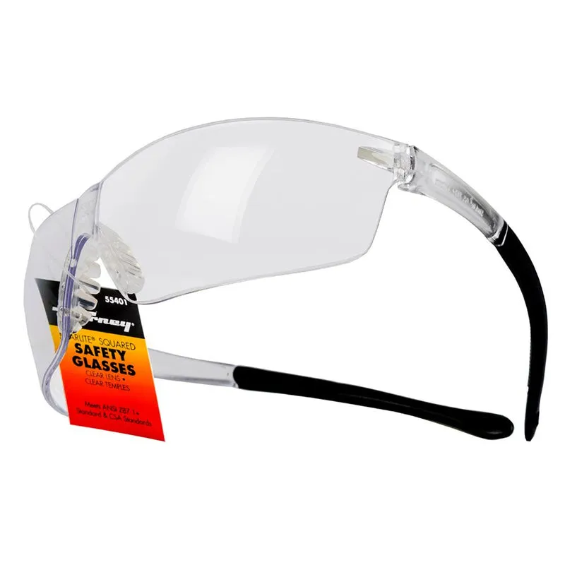 Forney Starlite Squared Safety Glasses Clear Lens 1 pc