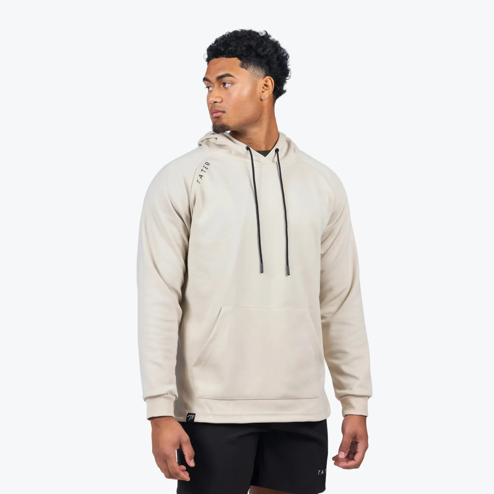 FUNDAMENTALS | L/S Training Hoodie | Cream