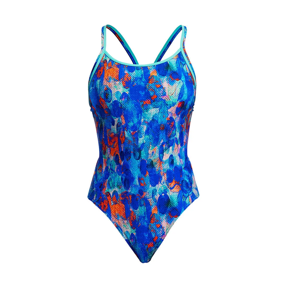 Funkita Ladies Paint Press Diamond Back One Piece