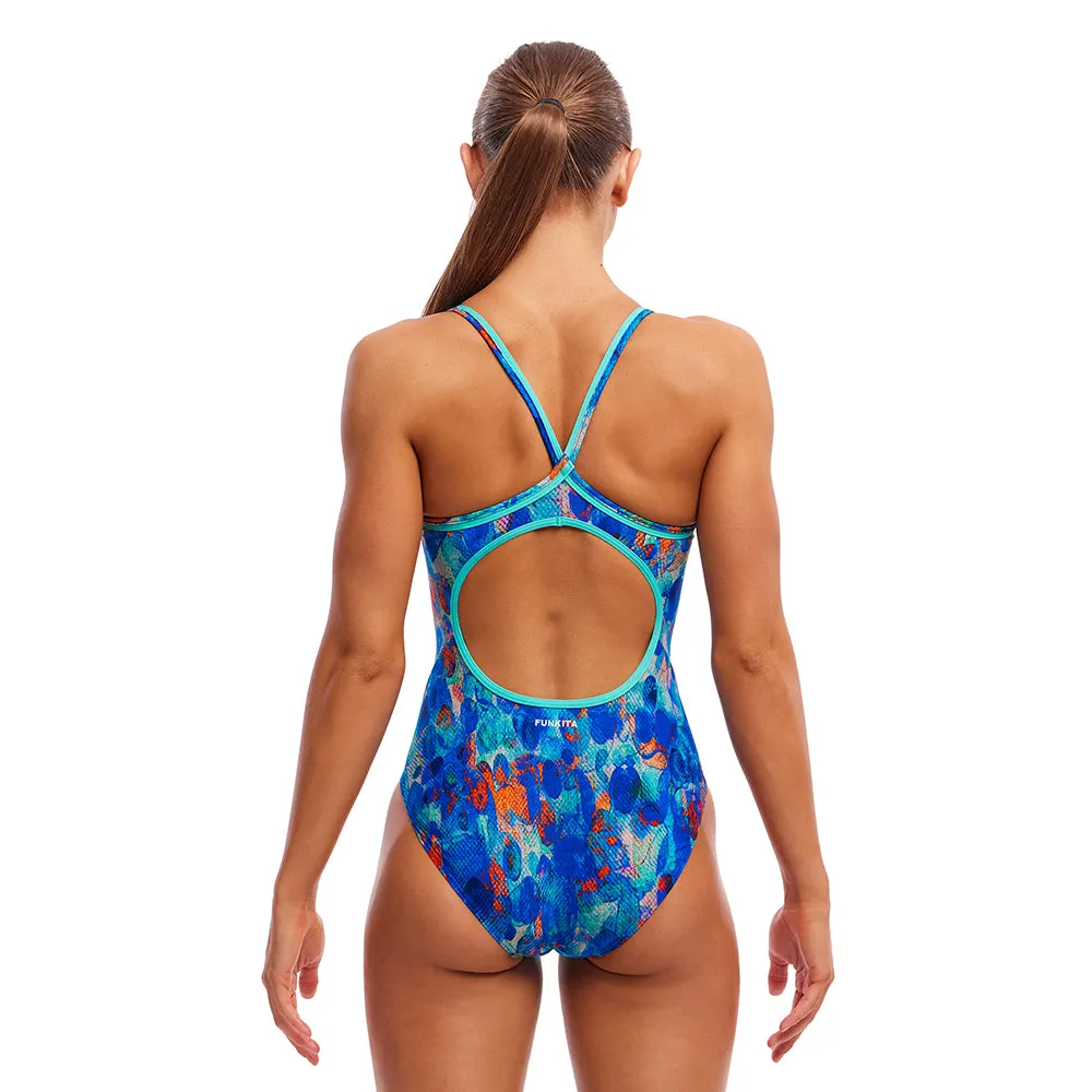 Funkita Ladies Paint Press Diamond Back One Piece